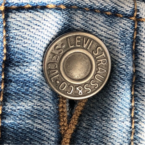 LEVI’S 724 High Rise Straight Crop - Size 28 - Picture 5 of 14